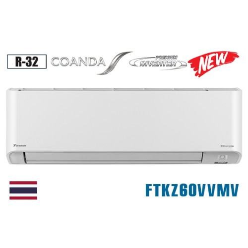 Điều hòa Daikin 1 chiều 21000BTU inverter FTKZ60VVMV Điều hòa Daikin 1 chiều 21000BTU inverter FTKZ60VVMV